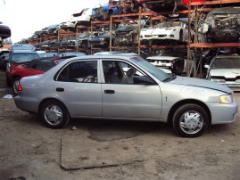 2001 TOYOTA COROLLA CE, 1.8L AUTO 3SPD, COLOR SILVER, STK Z15885